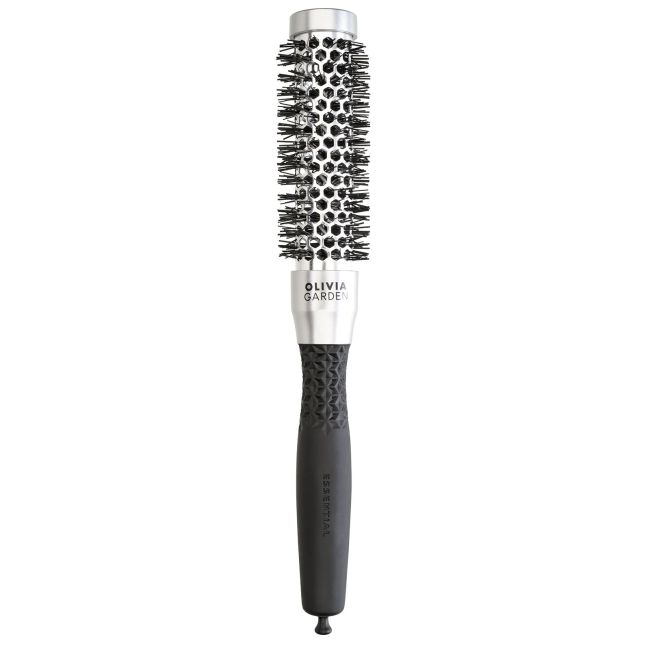 OLIVIA GARDEN ESSENTIAL BLOWOUT CLASSIC SILVER 25 plaukų šepetys
