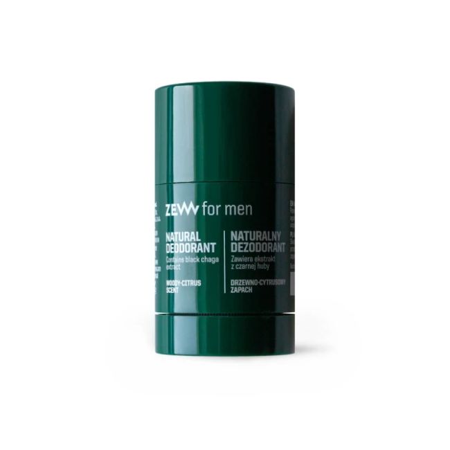 ZEW FOR MEN NATURAL pieštukinis dezodorantas, 30 g