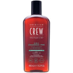 AMERICAN CREW 3IN1 CHAMOMILE+PINE plaukų šampūnas, kondicionierius ir kūno prausiklis, 450 ml