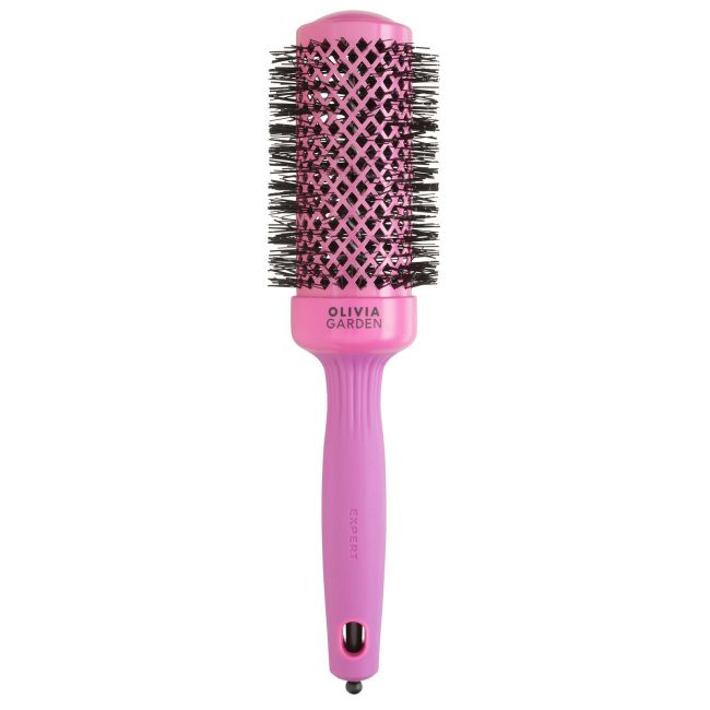 OLIVIA GARDEN BLOWOUT SHINE EXPERT PINK 45 plaukų šepetys