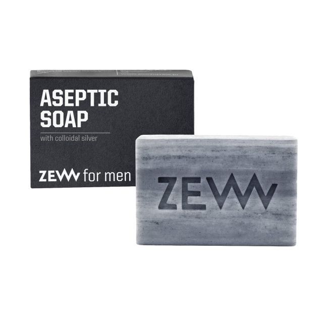 ZEW FOR MEN ASEPTIC veido ir kūno muilas, 85 ml