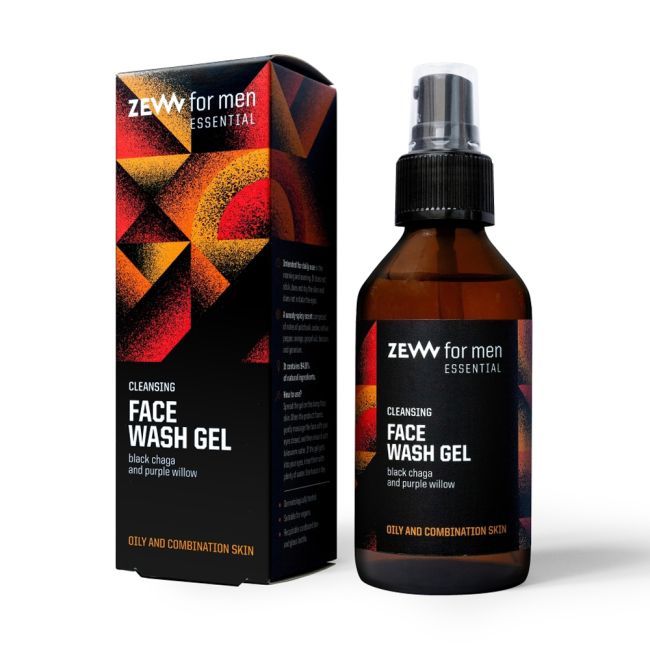 ZEW FOR MEN CLEANSING valomoji veido želė, 100 ml