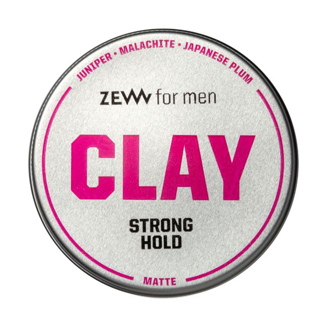 ZEW FOR MEN STRONG HOLD MATTE plaukų molis, 100 ml
