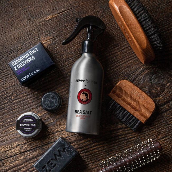 ZEW FOR MEN jūros druskos plaukų purškiklis, 240 ml