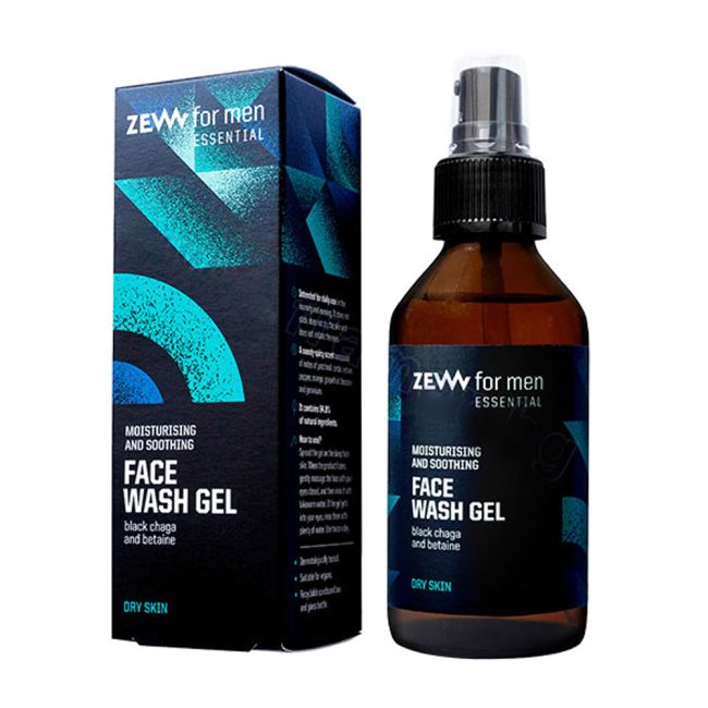 ZEW FOR MEN MOISTURISING AND SOOTHING valomoji veido želė, 100 ml
