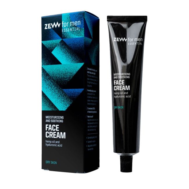ZEW FOR MEN ESSENTIAL MOISTURISING AND SOOTHING veido kremas, 50 ml