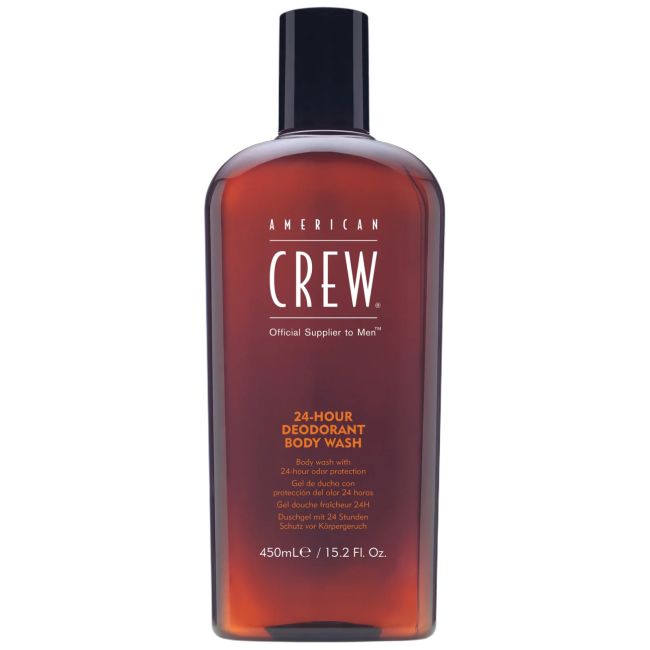 AMERICAN CREW 24-HOUR DEODORANT kūno prausiklis, 450 ml