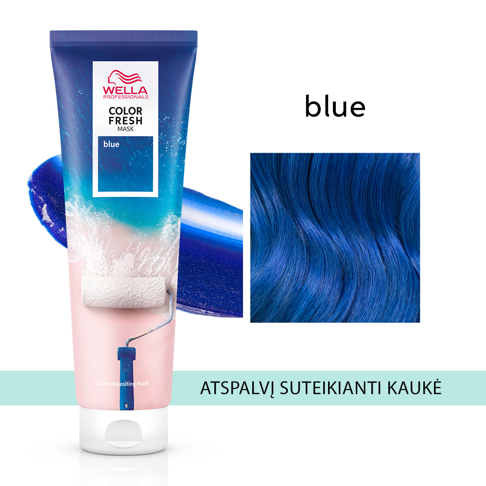 COLOR FRESH Mask Blue - Atspalvį suteikianti kaukė  150ml