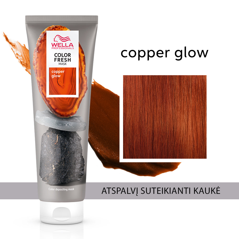 COLOR FRESH Mask Copper Glow - Atspalvį suteikianti kaukė  150ml