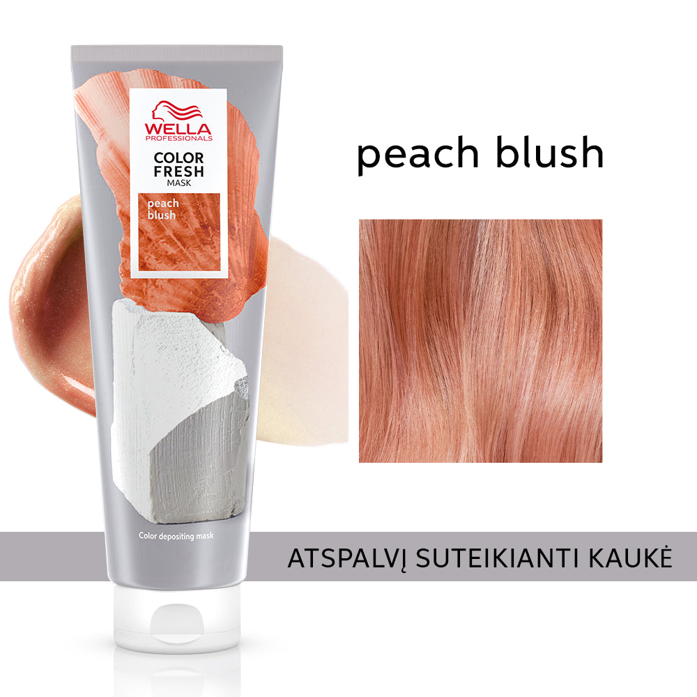 COLOR FRESH Mask Peach Blush - Atspalvį suteikianti kaukė  150ml