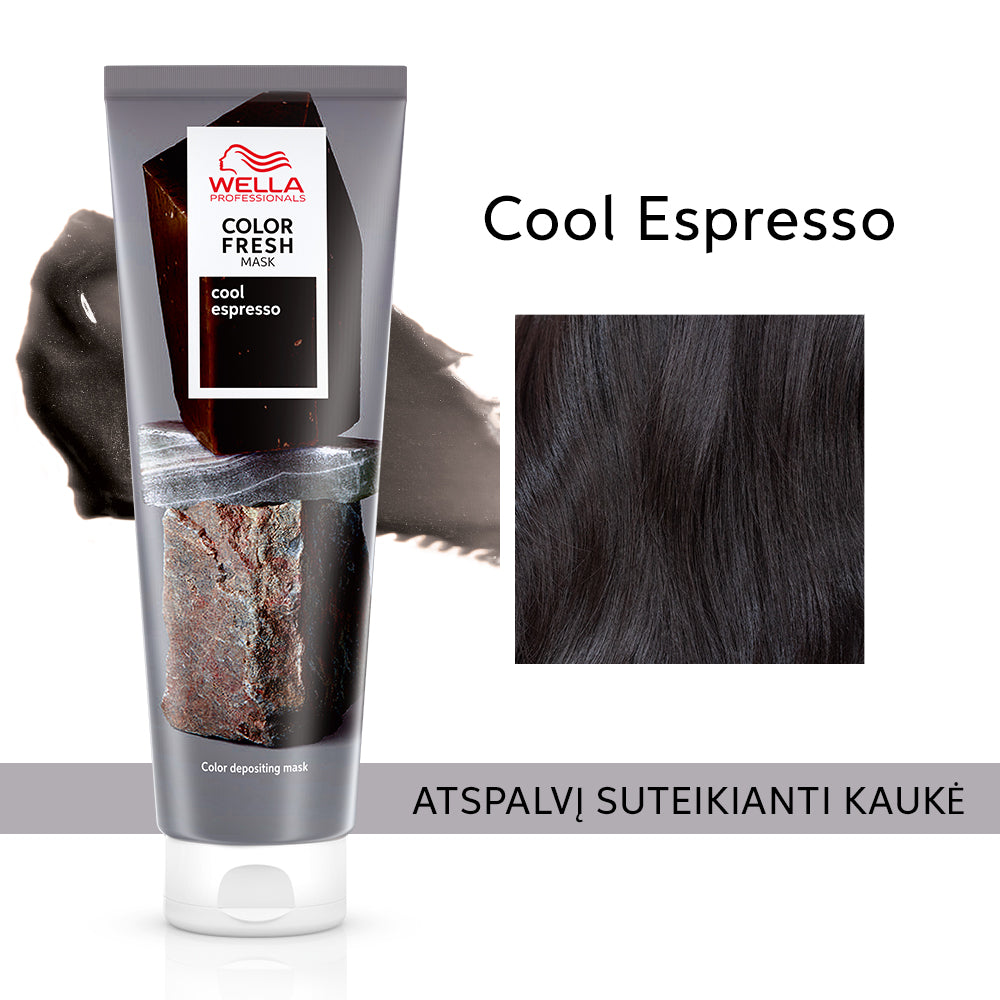 COLOR FRESH Mask Cool Espresso - Atspalvį suteikianti kaukė  150ml