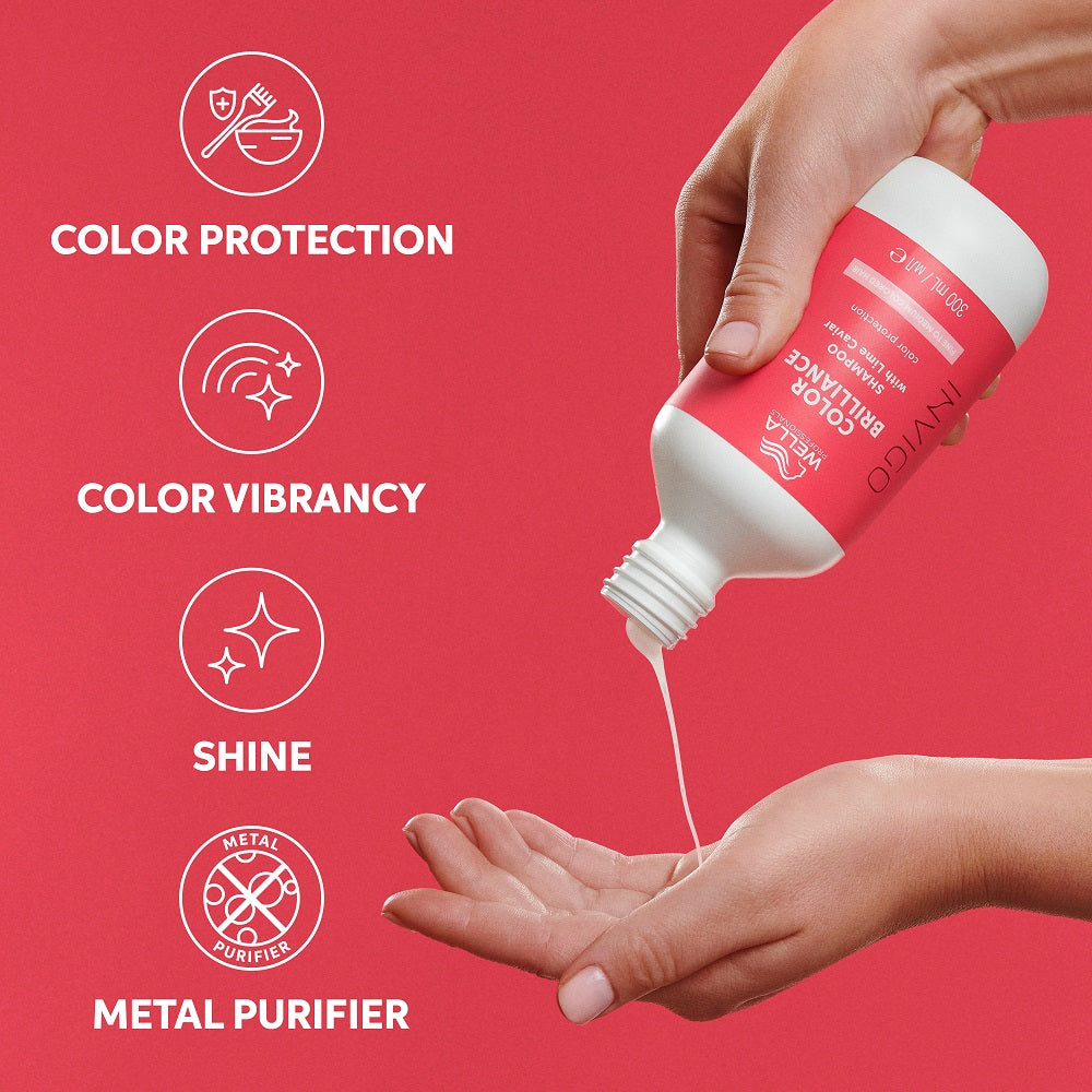 COLOR BRILLIANCE Fine Shampoo - Plaukų spalvą išsaugantis šampūnas