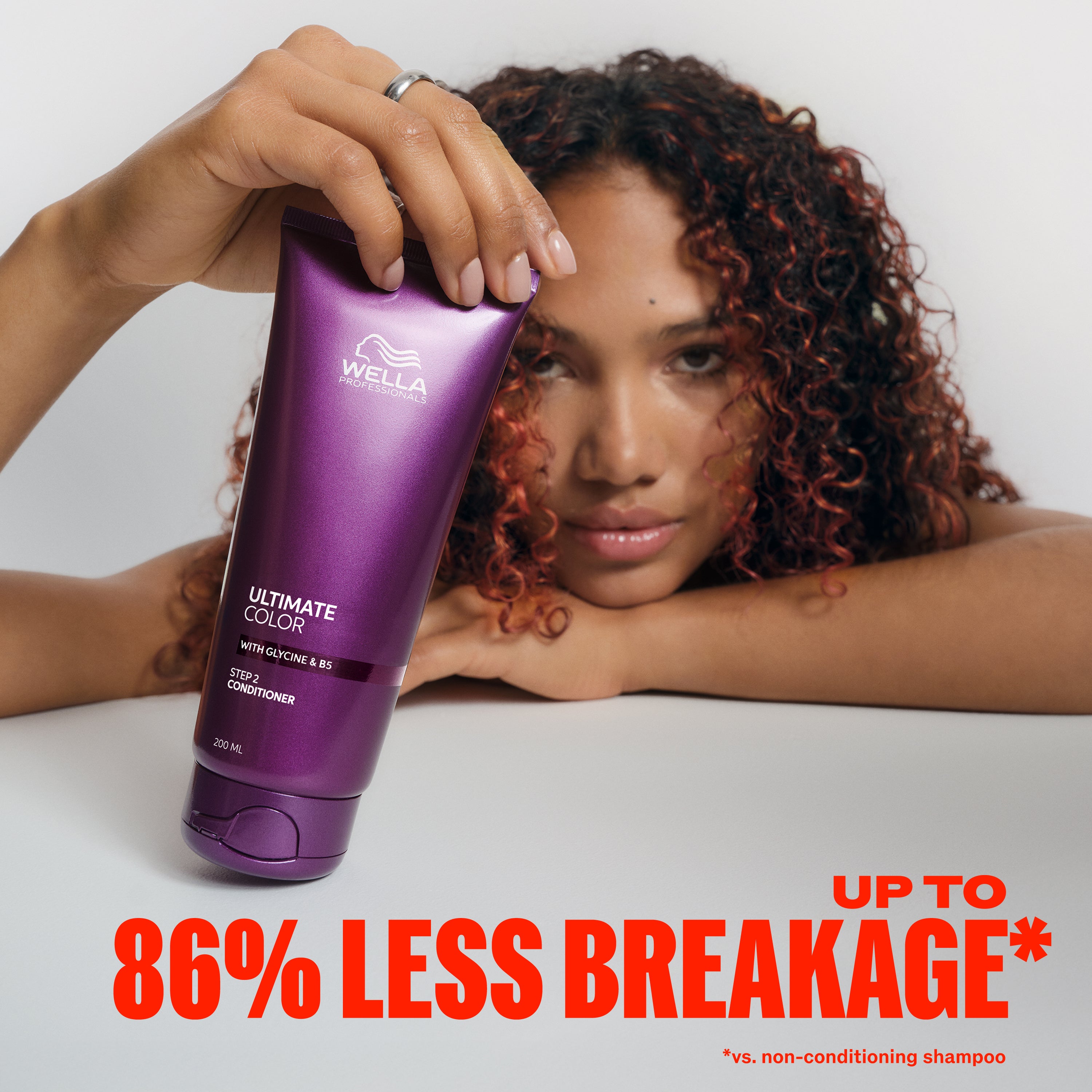 ULTIMATE COLOR Conditioner – Drėkinantis dažytų plaukų kondicionierius STEP 2, 1000ml