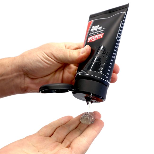 UPPERCUT DELUXE skaidri skutimosi želė, 120 ml