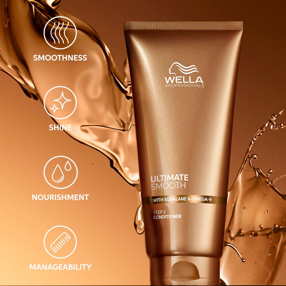 ULTIMATE SMOOTH maitinantis kondicionierius STEP 2 Su SKAVALNU ir OMEGA-9 1000 ml