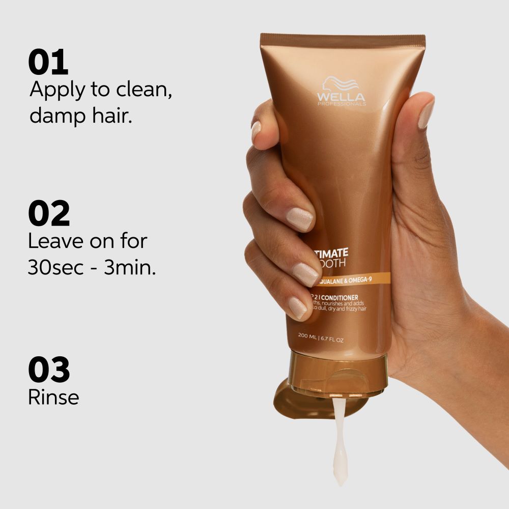ULTIMATE SMOOTH maitinantis kondicionierius STEP 2 Su SKAVALNU ir OMEGA-9 1000 ml