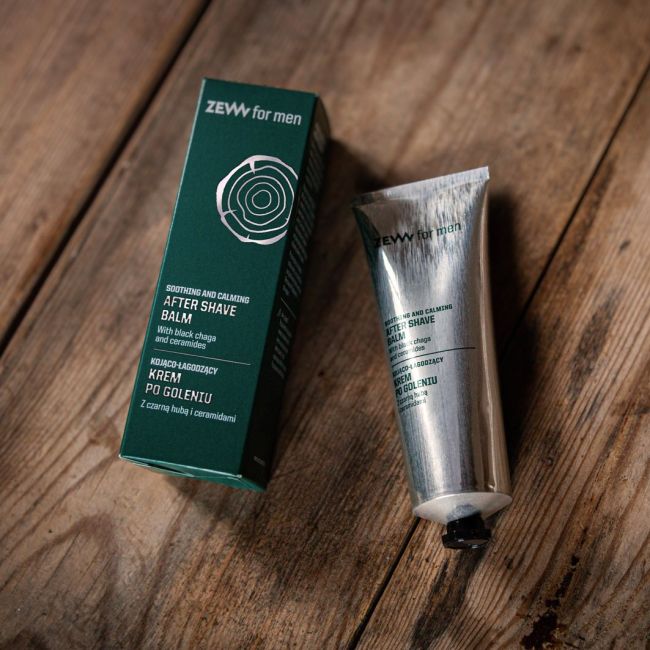 ZEW FOR MEN SHOOTHING AND CALMING balzamas po skutimosi, 80 ml