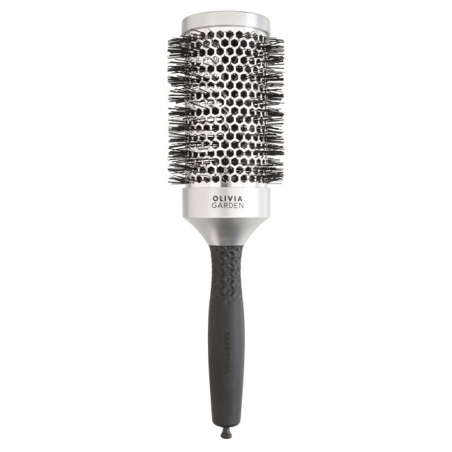 OLIVIA GARDEN ESSENTIAL BLOWOUT CLASSIC SILVER 55 plaukų šepetys