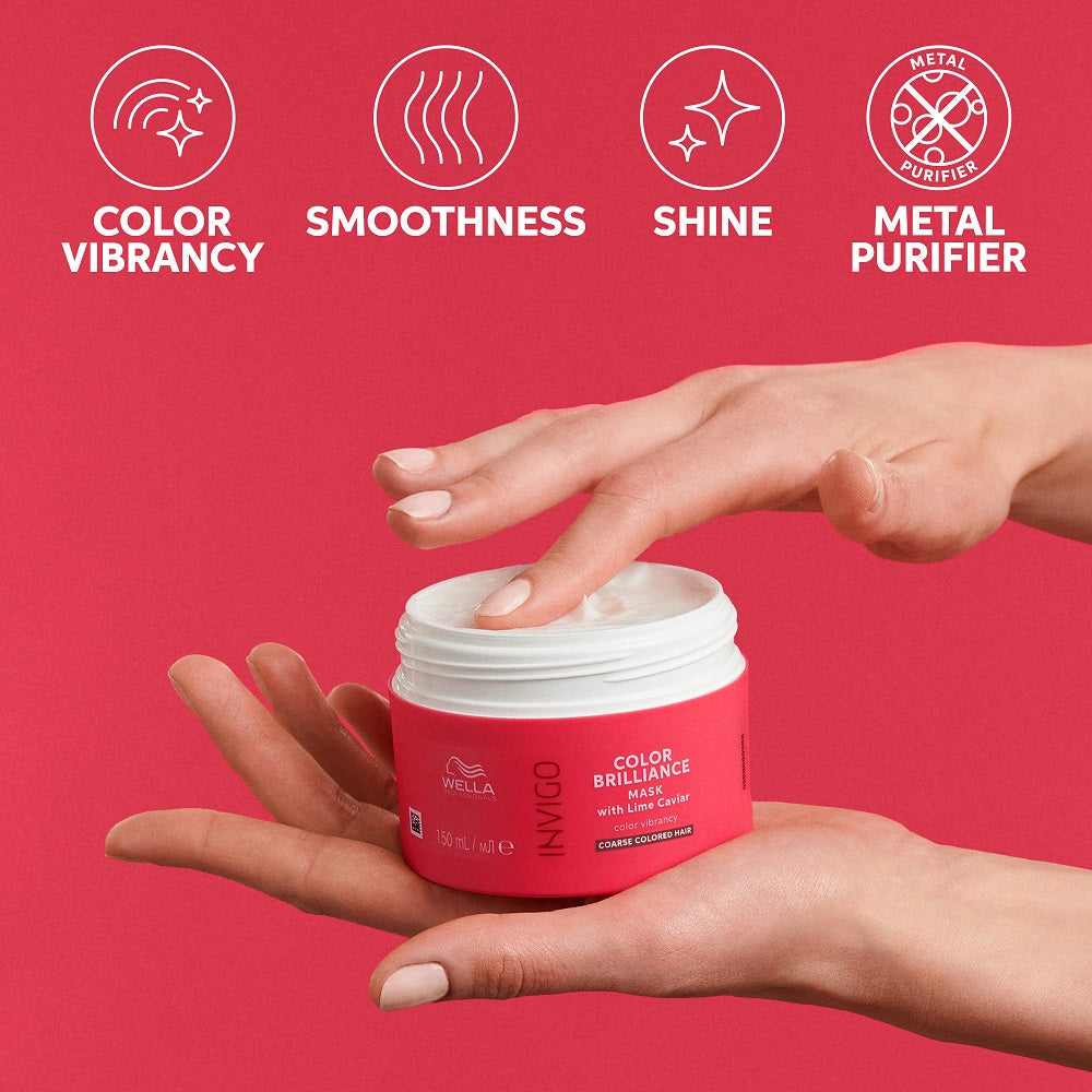 COLOR BRILLIANCE Coarse Mask - Spalvos gyvybingumą palaikanti kaukė