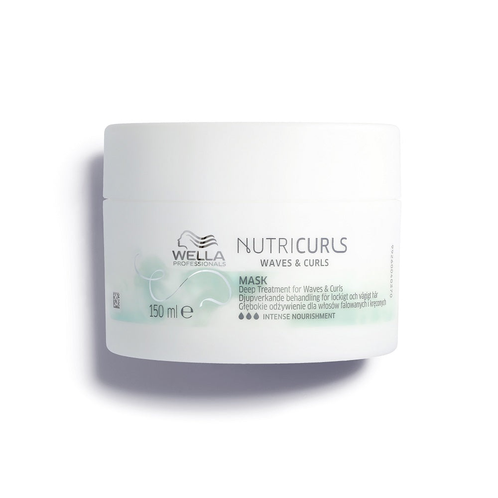 NUTRICURLS Deep Treatment - Maitinanti garbanotų ir banguotų plaukų kaukė 150ml