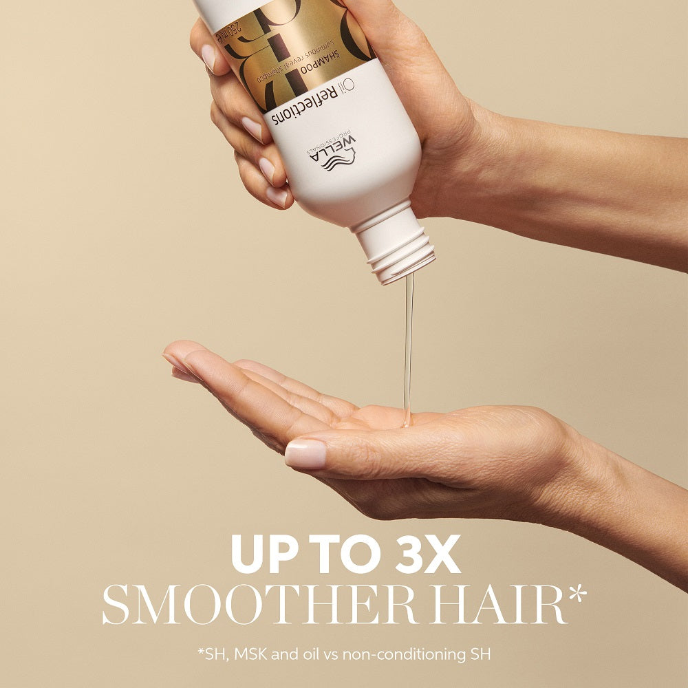 OIL REFLECTIONS Luminous Reveal Shampoo - Spindesio suteikiantis šampūnas 250ml